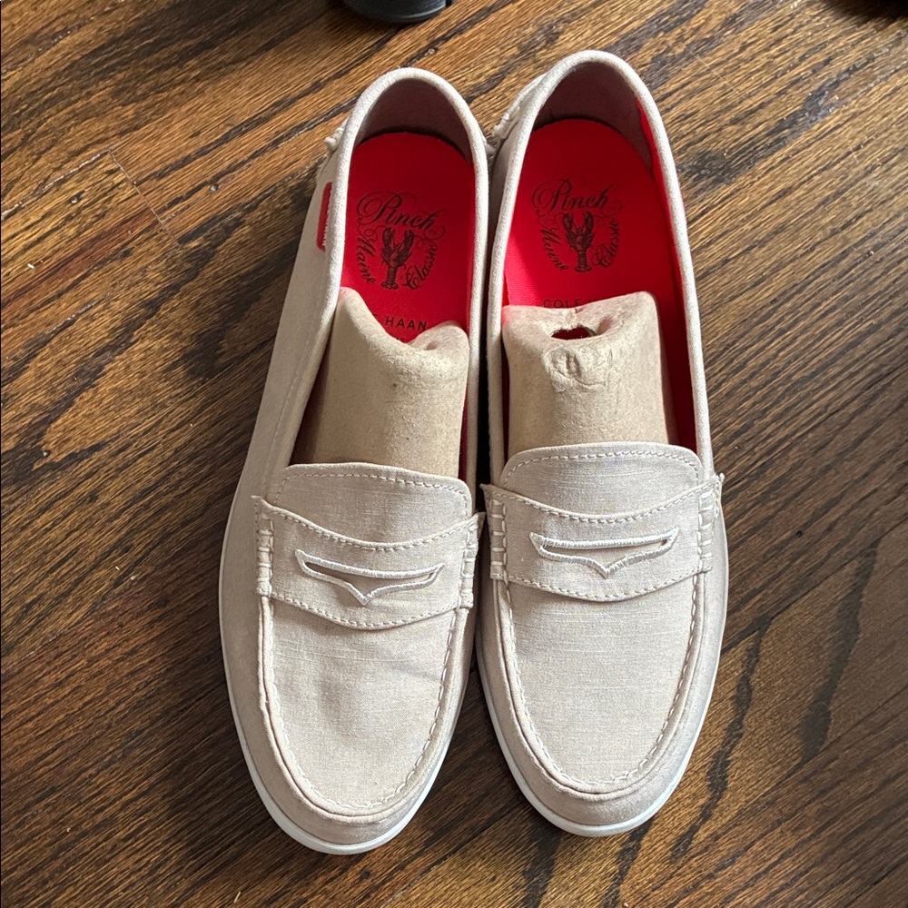 Cole Haan Men's Cream Loafers